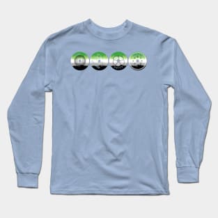 Aro Pride Coins Long Sleeve T-Shirt